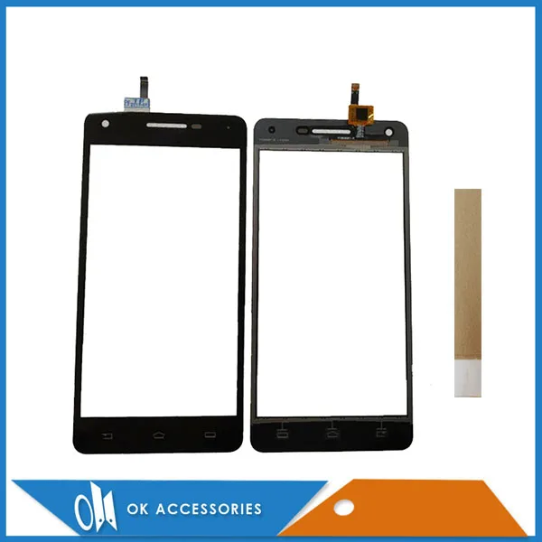 

High Quality 5.0 Inch For Philips Xenium V377 Touch Screen Digitizer Panel Glass Touchscreen Black Color With Tape
