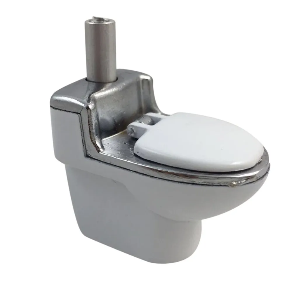 Small Size Unique Toilet Shape Metal Pipe Smoking Pipe Tobacco Pipe