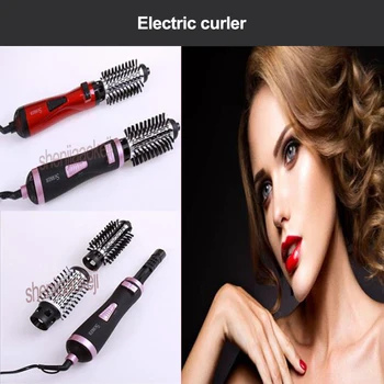 

Multifunction two-in-one constant temperature negative ion curling machine curle Electric rotating curling iron Bobo pear head