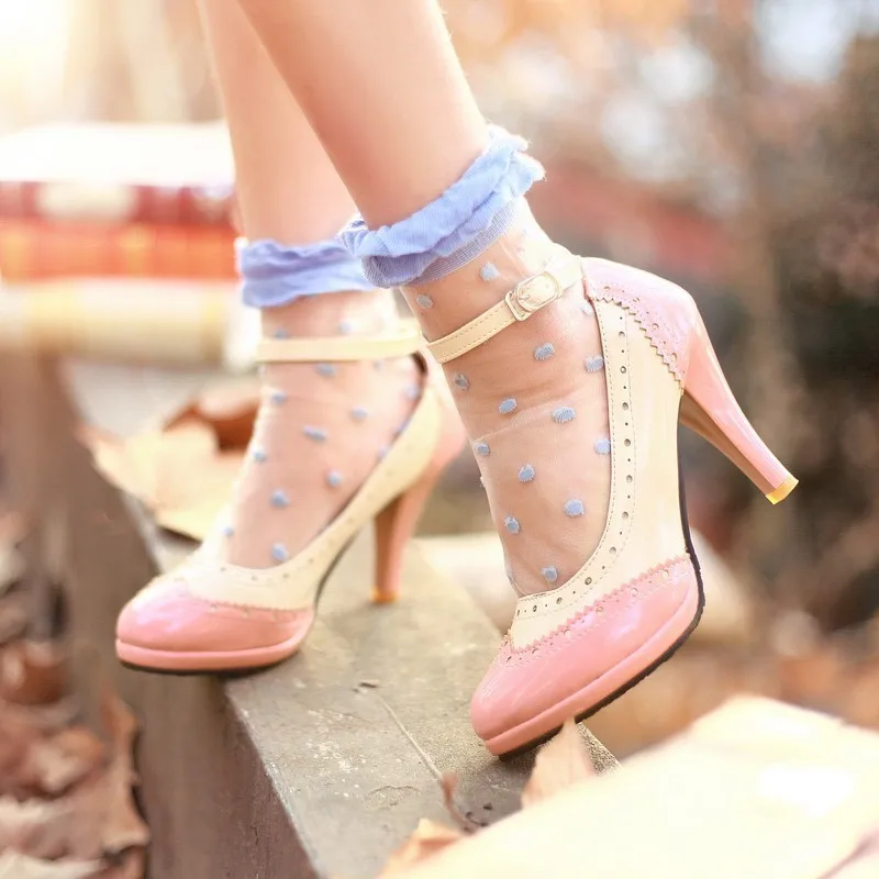 ENMAYLA/Новое поступление; туфли на высоком каблуке с ремешками на лодыжках в римском стиле; цвет черный, розовый пикантные женские модные туфли-лодочки на платформе; сезон весна