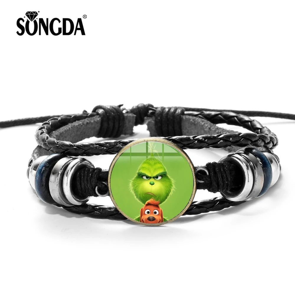 grinch charm bracelet