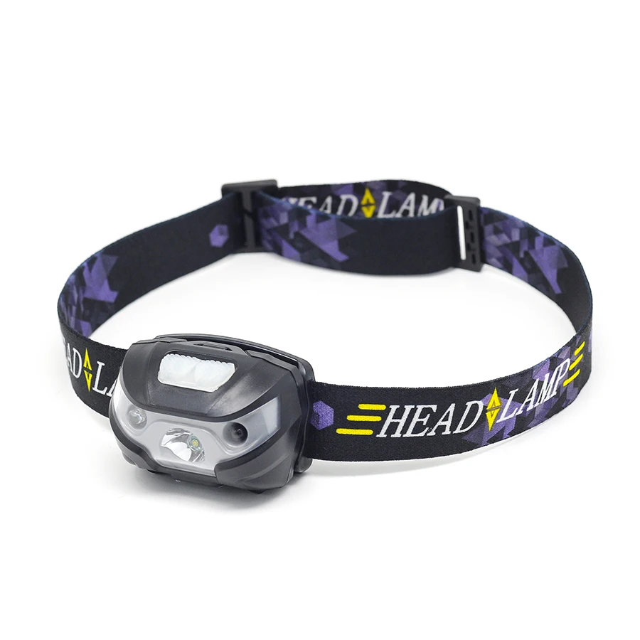 

LED Headlamp Rechargeable Multi Angle Adjustable USB Rechargeable Head Lamp waterproof Head Light 4 Levels for Camping Fishing