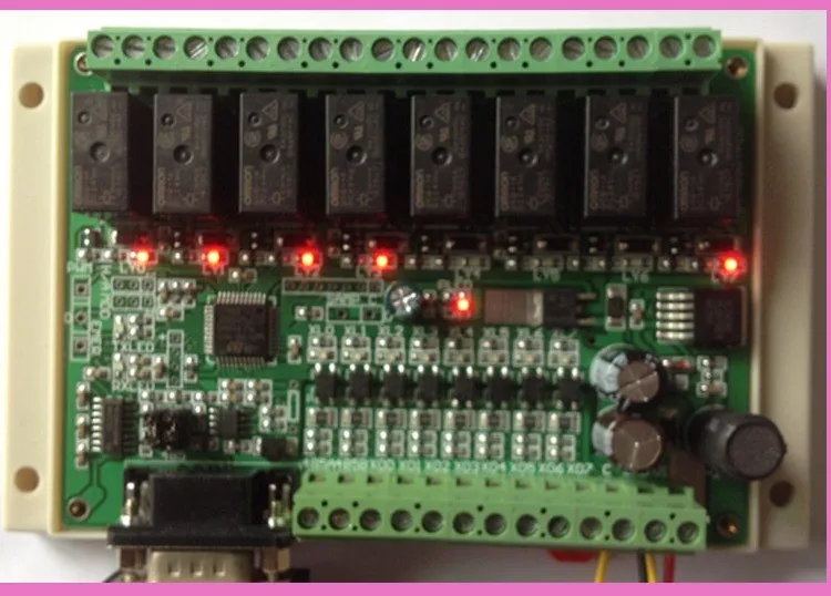 acoplador óptico, 8 canais, programável, 1224v