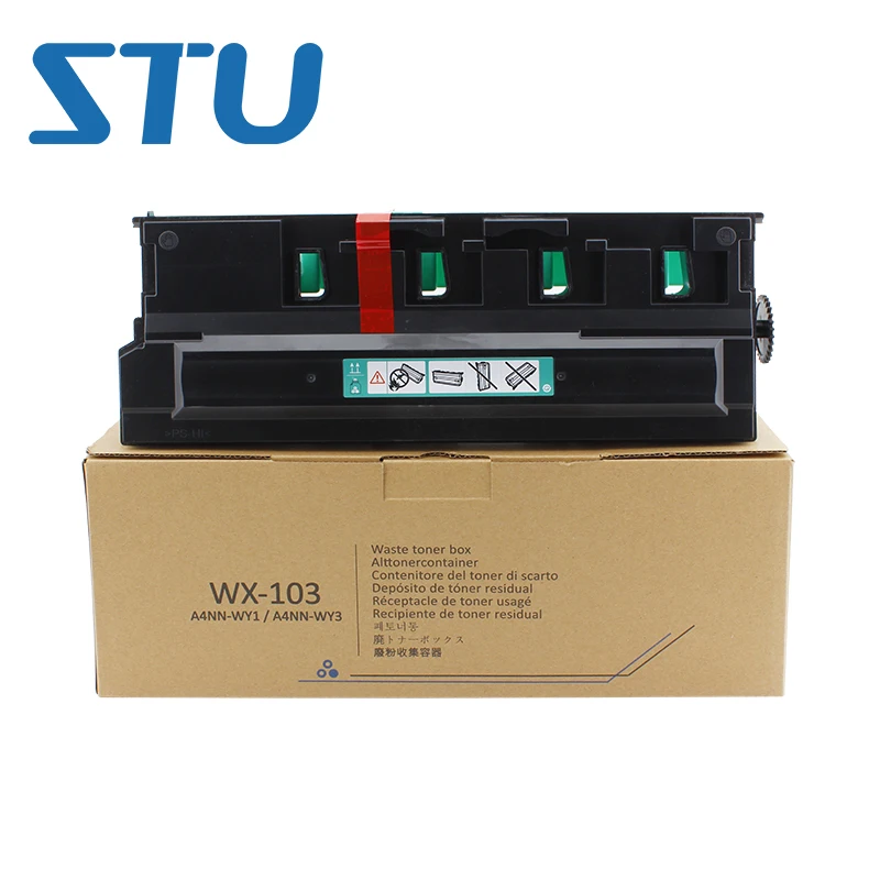 

A4NN-WY1 WX-103 New Compatible Waste Toner Container for Konica Minolta bizhub C224 C284 C364 C308 C221 C281 Waste Toner Box