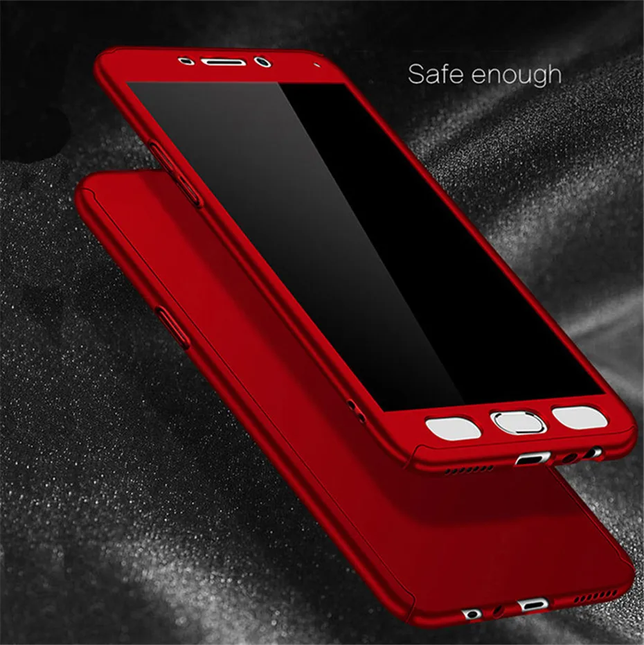 Phone Cases For Samsung Galaxy A5 2017 A7 Case Cover Hard Shockproof Tempered Glass For Samsung A8 2018 2016 A7 A5 Protective Case (7)