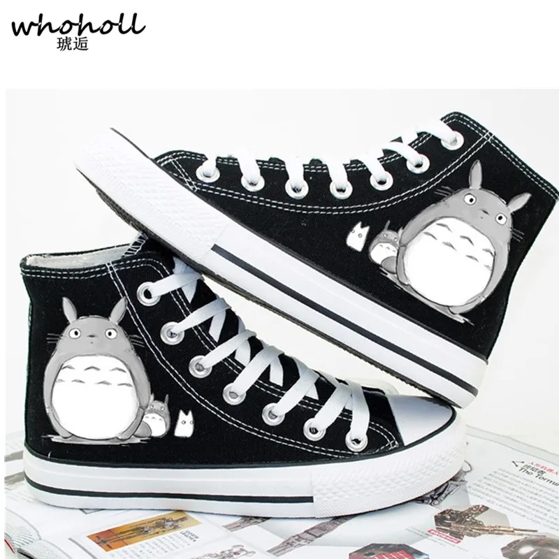 

2016 spring new arrival Men women canvas casual shoes Japanese anime totoro print canvas shoes Shoes gumshoe MCS-1122