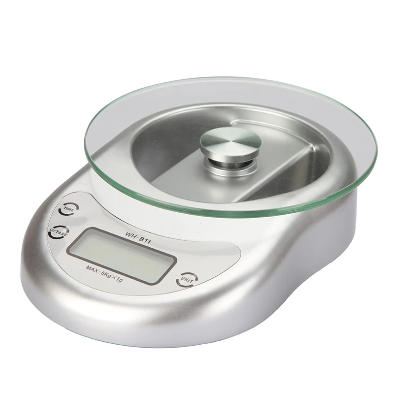 10pcs 5kg*0.1g Double Range Electronic Scales 5000g/0.1g