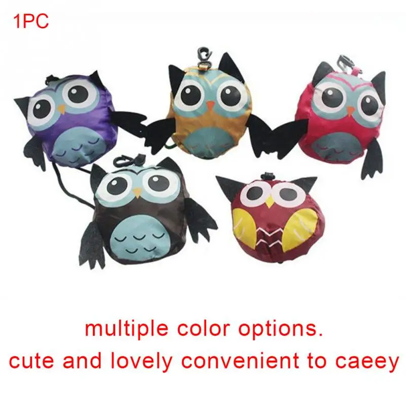 Portable Folding Shopping Bag With Handle Ladies Easy Food Storage Tote Soft Cartoon Animal Travel Reusable Eco-friendly Gift Portable Folding Shopping Bag With Handle Ladies Easy Food Storage Tote Soft Cartoon Animal Travel Reusable Eco-friendly Gift