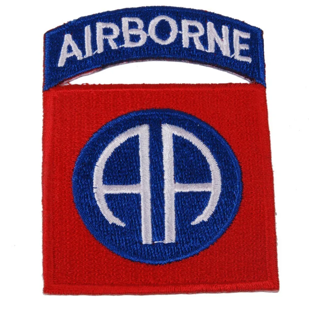 WW2 армии США 82ND AIRBORNE подразделение нашивка ПАРАШЮТИСТА подплечник значок-World военного магазина