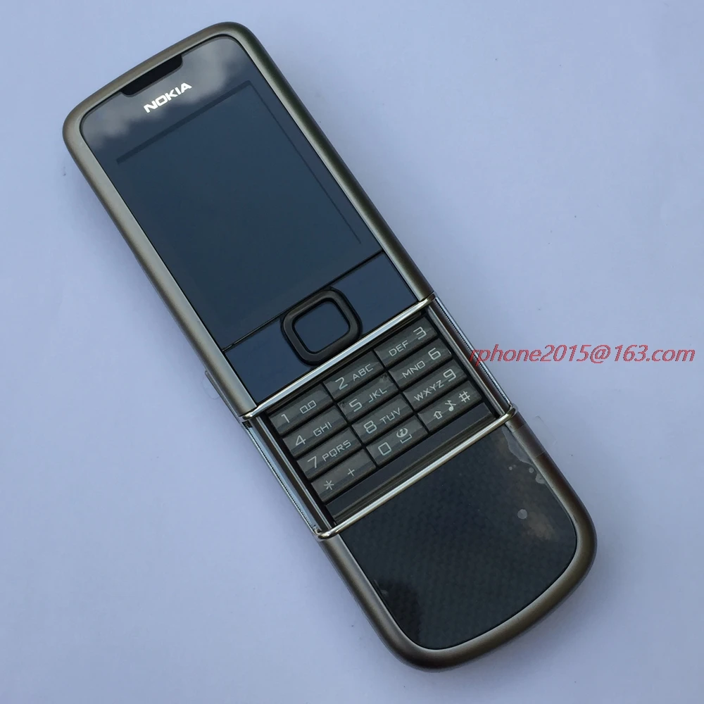 Восстановленный Оригинальный NOKIA 8800 Carbon Arte 4 Гб ROM 8800CA мобильный телефон GSM