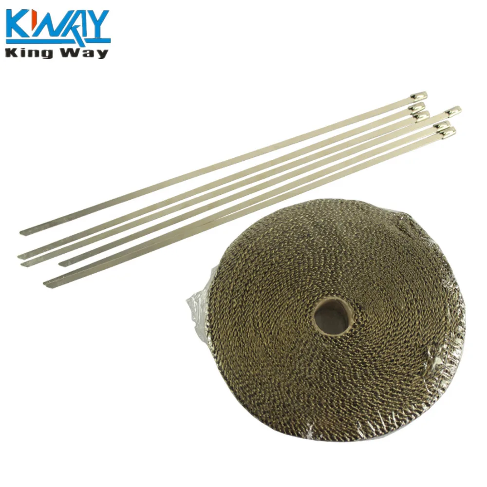 37 FEET 2/" MOTOR//CYCLE HEADER EXHAUST TURBO INTAKE MANIFOLD HEAT WRAP ROLL BLACK