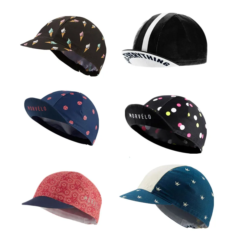 cycling team baseball caps