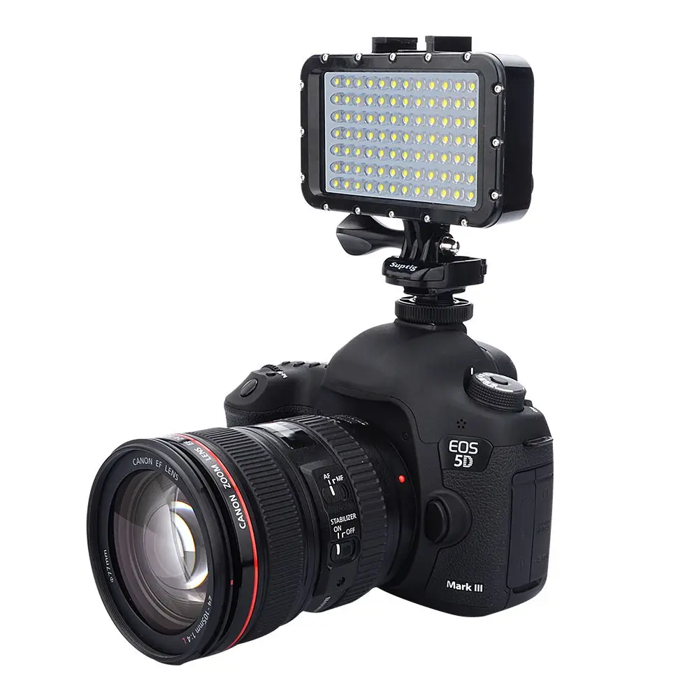 para Gopro Hero Sjcam 9 Xiaomi yi Mijia Eken H9r Ação Slr Câmera Fotografia Subaquática Lâmpada Luz Lanterna Mergulho 8765 Sj6 - 8 - Image 2