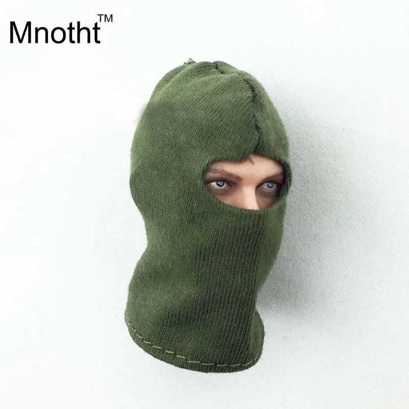 

1/6 Soldier Model Accessories Green Hood Mask DIY Secret Military Operations Special Forces / Robbers for 12" Action Figure Sets