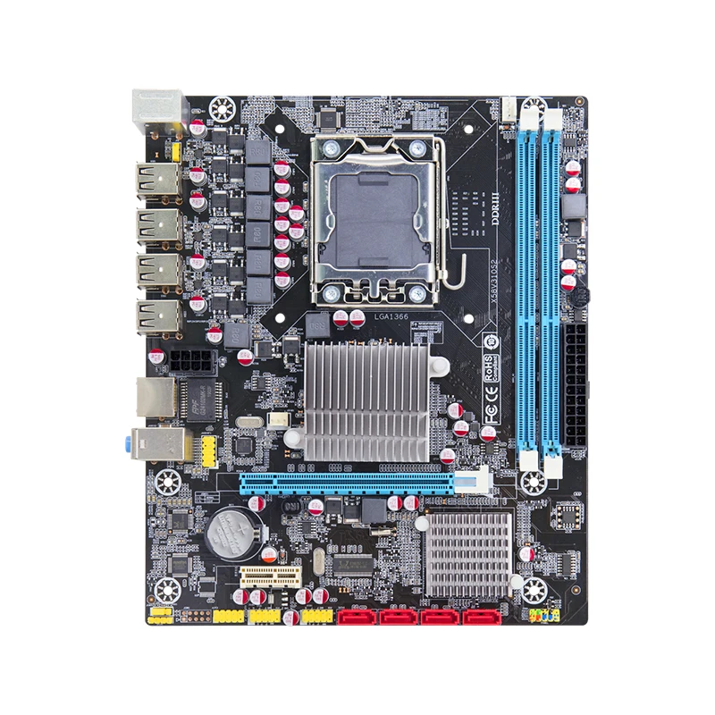 X58 LGA 1366 motherboard support xeon processor and REG ECC server memory X58-S2 | Компьютеры и офис