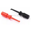 10 unids/lote 1,7 ''multímetro Alambre de plomo de gancho de prueba Clip capturadores de sonda de prueba SMT/SMD IC D20 Cable de soldadura rojo y negro ► Foto 1/2