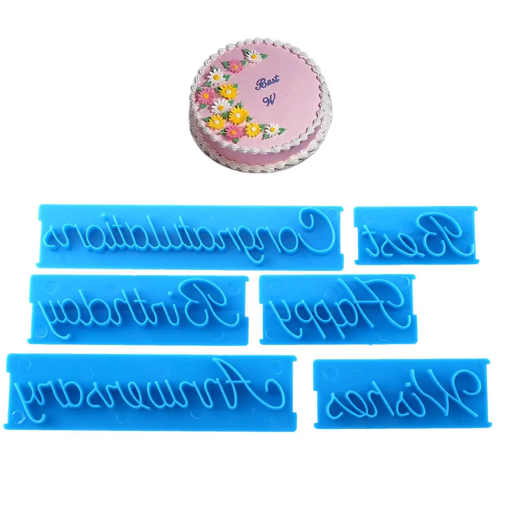 

Cake Decorating Supplies Wilton Cake Decorating Cake Mould 6Pcs Cutter Biscuit Biscuit Letter