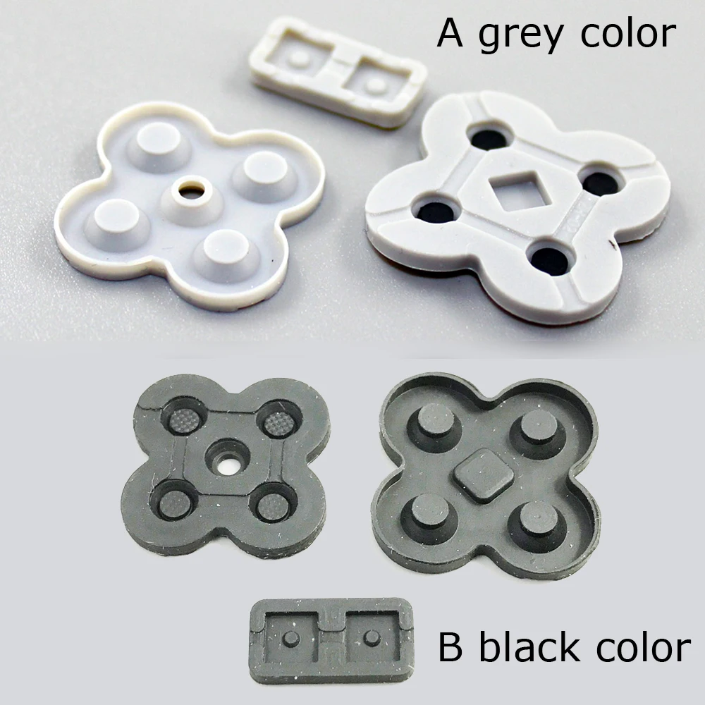 

10 Set - 100 set For DS Lite Conductive Rubber Button Pad Set Replacement Part For NDSL DSL Silicon Buttons