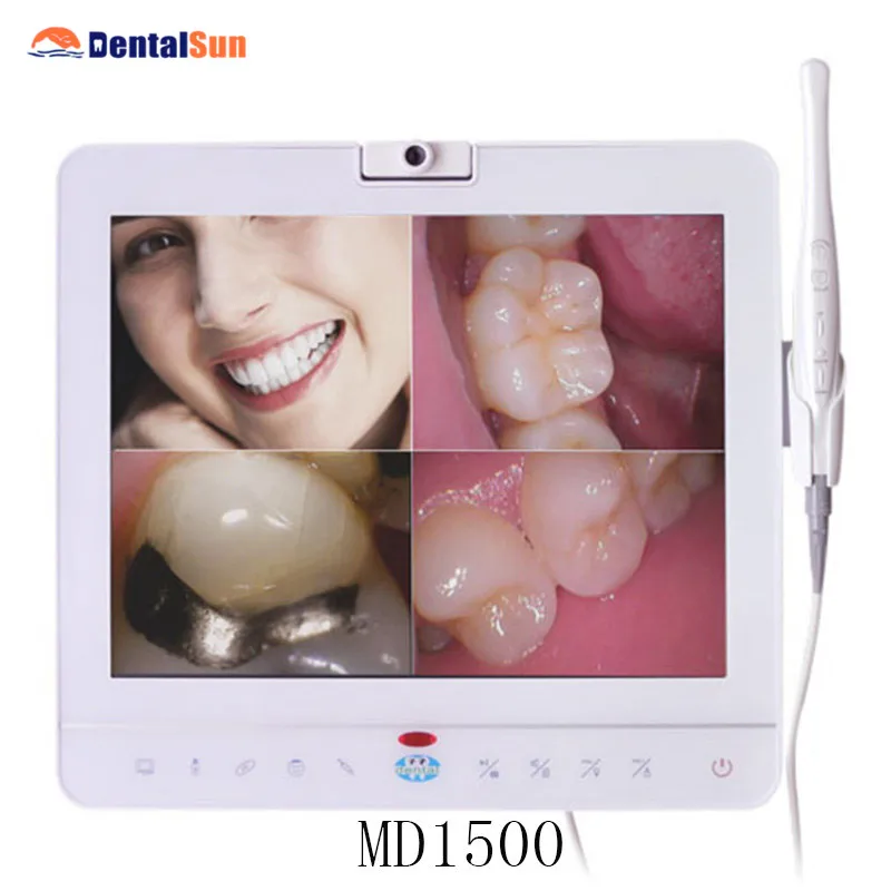 

Dental 15inch White Monitor Intraoral Camera System with VGA +VIDEO