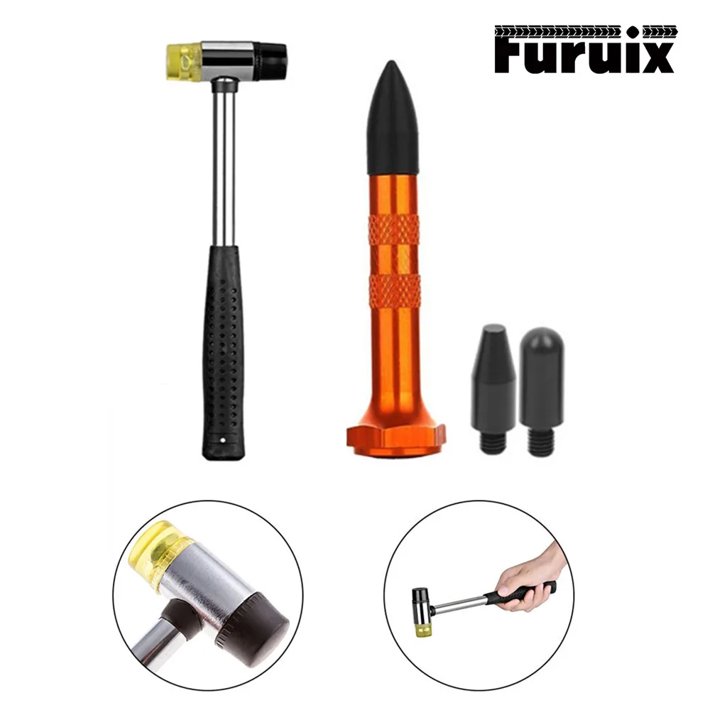 Furuix Autol Repair Tools Tap Down Knock Rubber Hammer Nylon Pen Dent Removal Tool Set Paintless huismerk kopen in de aanbieding Furuix Autol Repair Tools Tap Down Knock Rubber Hammer Nylon Pen Dent Removal Tool Set Paintless huismerk kopen in de aanbieding
