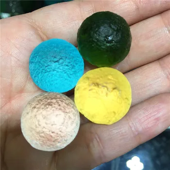 

1PC 20mm Moldavite Czech Meteorite Impact Glass Sphere Ball Natural Rough Stone Crystal Energy Stone