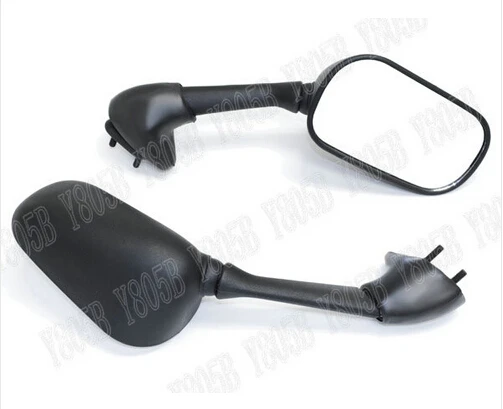 Black Motorcycle Side Mirrors For Yamaha YZF R6 2008 2009 2010 2011 2012 2013 YZF600 08-13 | Автомобили и мотоциклы