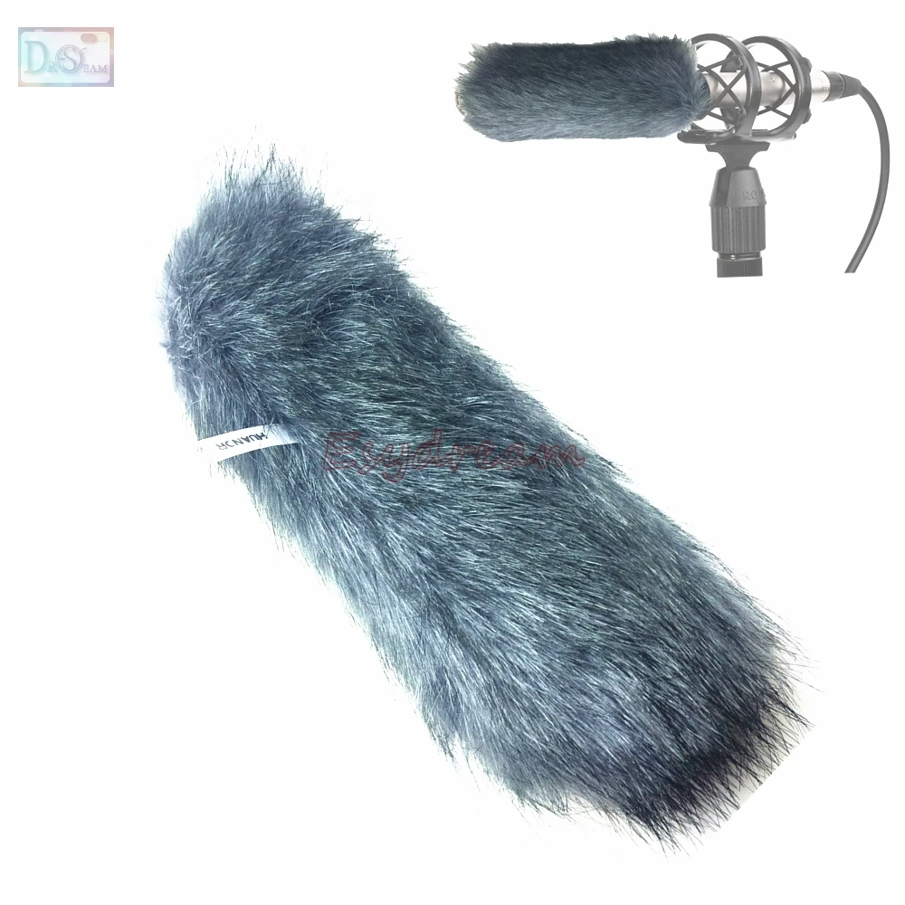Profissional ao ar Muff para Rode Livre Furry Capa Windscreen Ntg-3 Microfone Dearcat Vento Escudo Ntg3