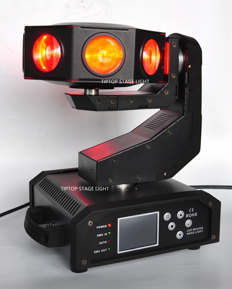 Дискотека DJ Light для KTV бар этапе Led Цвет НЛО Дизайн Ultimate повернуть 8*40 Вт RGBW 4IN1 Cree moving Head двойной Летающий свет