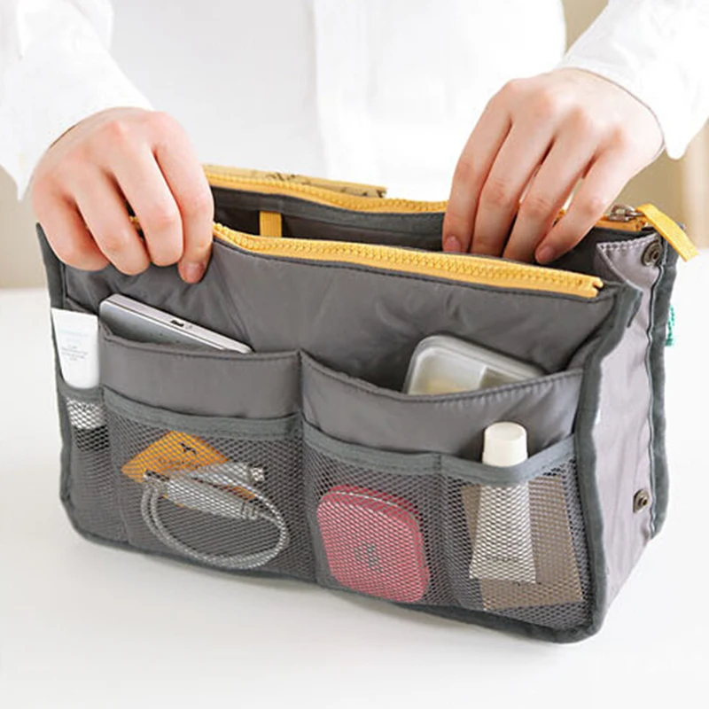 Folding Reusable Pure Colour Series Toiletry Wash Bags Travel Portable