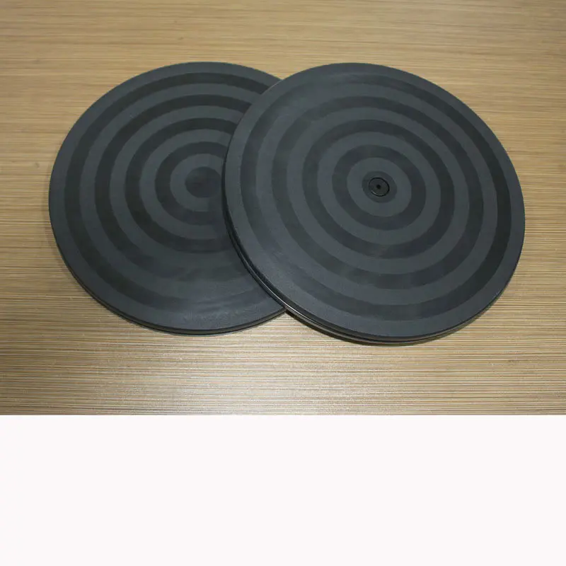 HQ LS2 200MM/8INCH Dia Double Side TV Laptop Display Stand Swivel Plate Plastic Lazy Susan Turntable Mini Base for Shooting