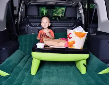 

Big Size Moonet Dark Green SUV Car Cushion Auto Air Matting Flocked Air Bed Inflatable for Road Trip,Travel, Camping