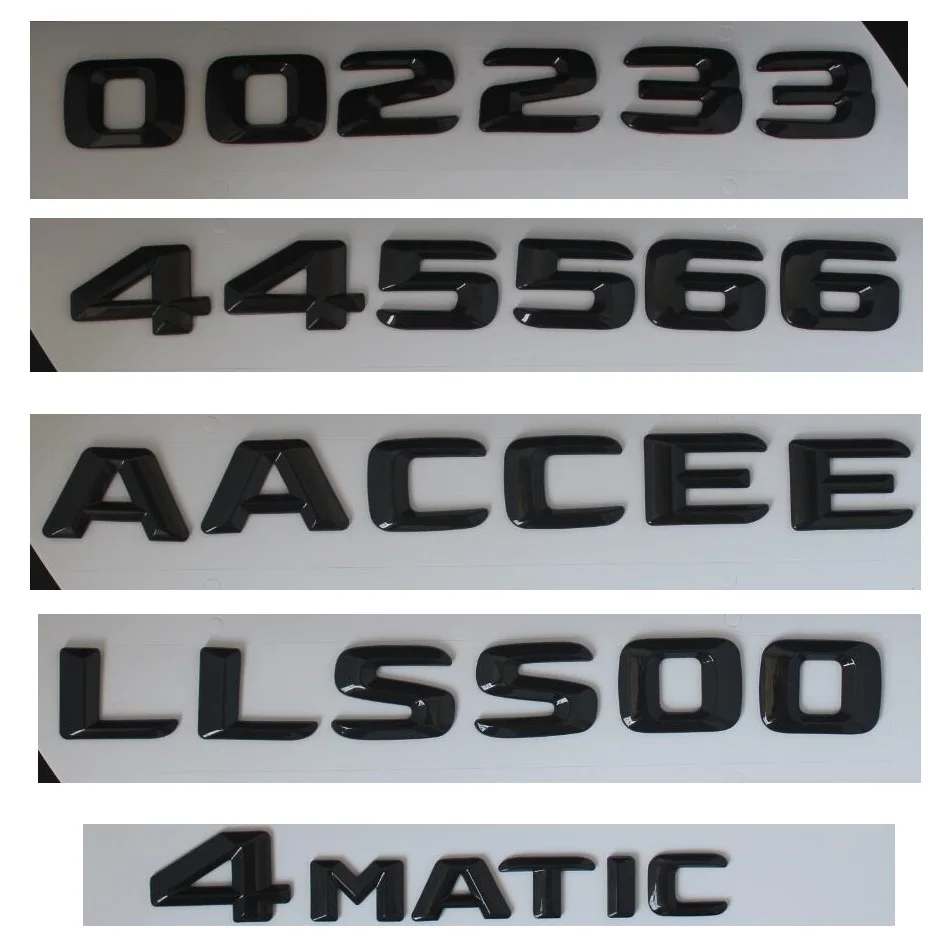 3D Глянцевая черная C117 CLA Автомобильная эмблема CLA45 CLA180 CLA200 CLA220 CLA250 стикер