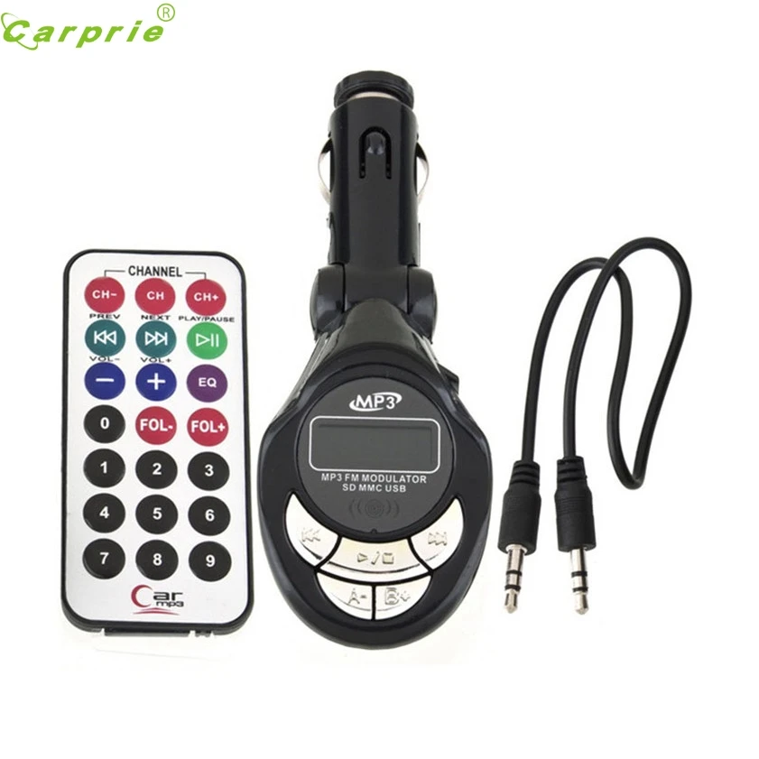 High Quality Car MP3 Player Wireless FM Transmitter Modulator USB SD CD