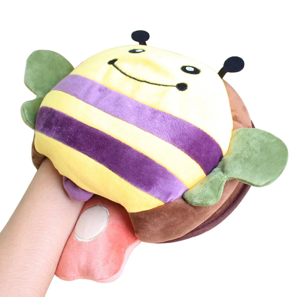 

Cute Winter Warm Mouse Pad Hand Heating Cover Soft Plush USB Hand Warmer Heated Mouse Mat With Wristband Office Supplies Warmer