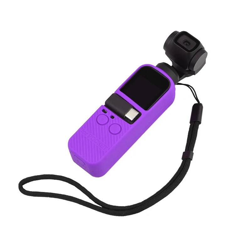 

Handheld Protective Case Gimbal Camera Silica Gel Covers Protection Parts Accessory For Dji Osmo Pocket Durable