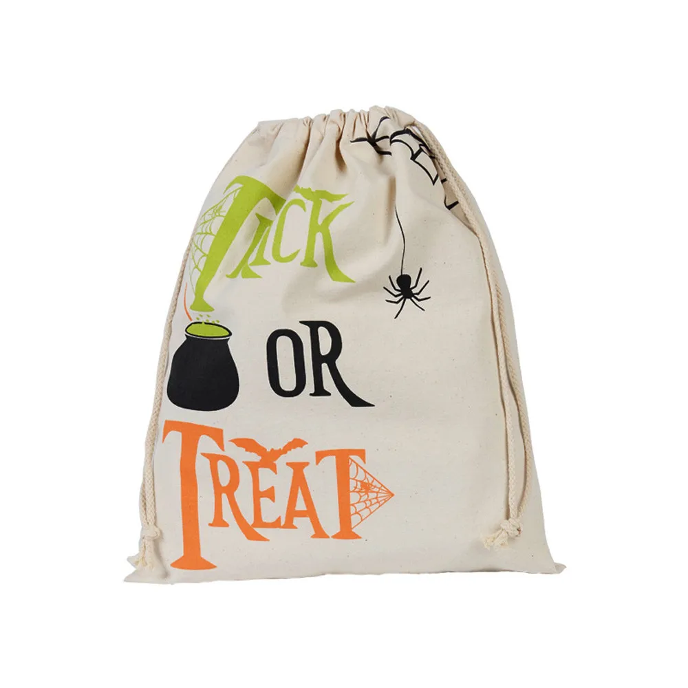 Large capacity Trick or Treat Halloween Kids Gift Candy Bag Packaging Children Party Gift ...