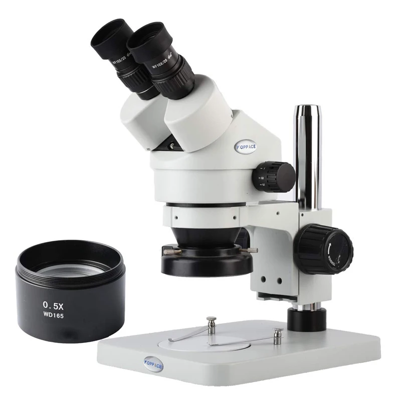 

3.5-45X Binocular Stereo Soldering Microscope Professional Industry Digital Microscope WF10X/20 Eyepiece 0.7-4.5X Zoom Lens