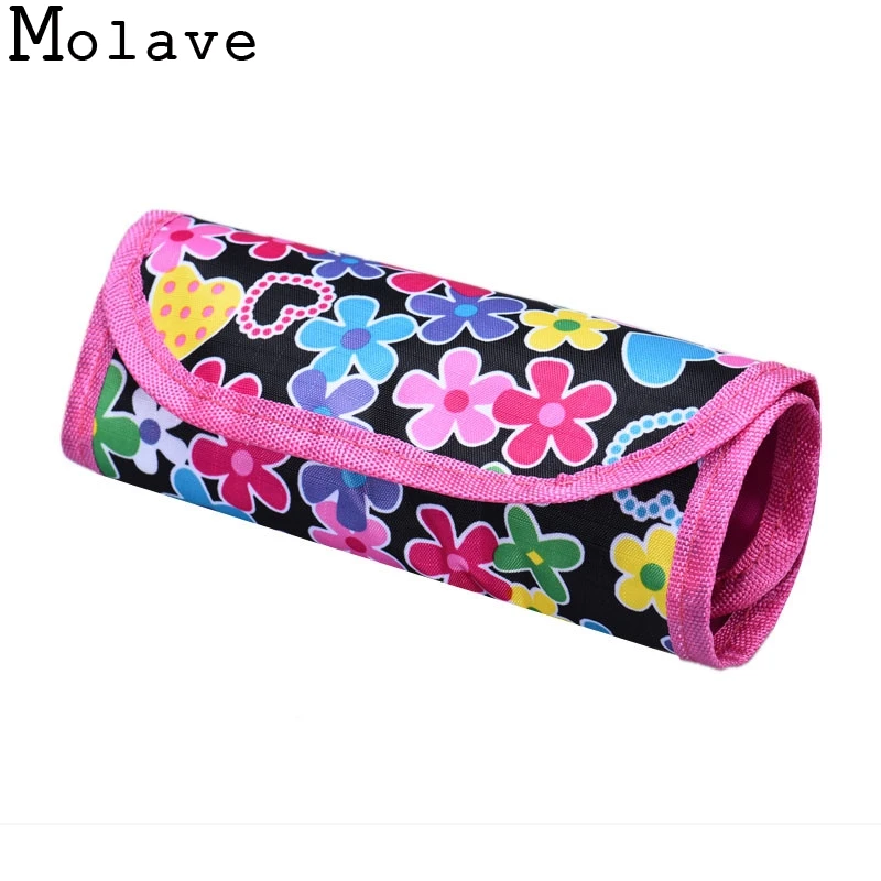 

2017 New Fashion Women Crochet Hook Pouch Knit Crocheting Needle Case Holder Organizer Bag Portable Storage Bags May24