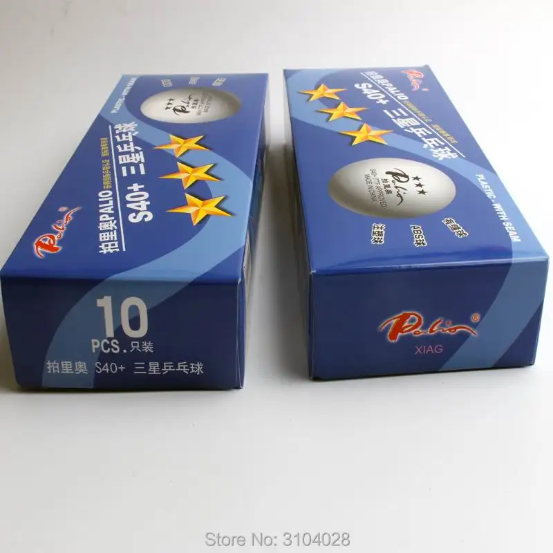باليو s40 مسؤول + البلاستيك مع التماس 3 نجوم تنس الطاولة الكرة ناشئين abs لعبة الكرة الكرة العالمية بالجملة بينغ