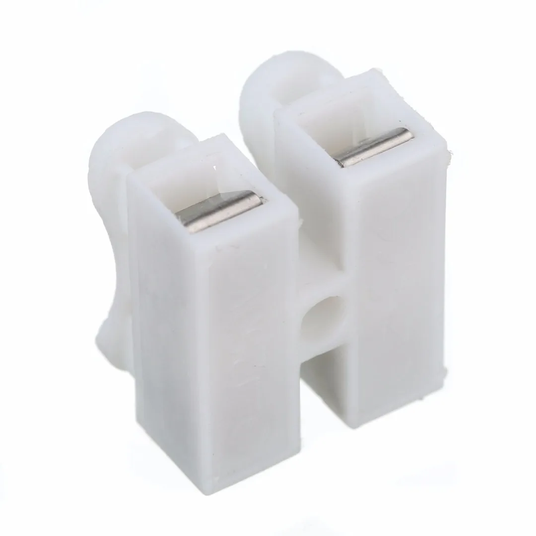 30pcs Quick Splice Push Type Lock Wire Cable Connectors CH2 2 Pins Electrical Cable Terminals