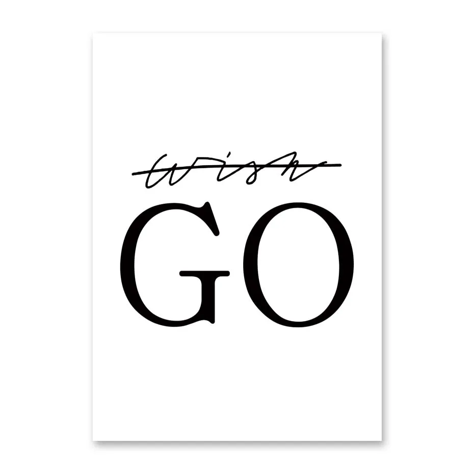 Motivational Quotes Canvas Painting By Numbers Do What You Love Poster & Prints For Kid Living Room Home Decor Inspiron Wall Art (6)