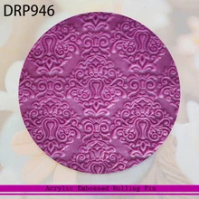 Фондант рельефная Скалка Акриловый Торт кондитерский тесто рельефный мастичник роликовая форма для выпечки