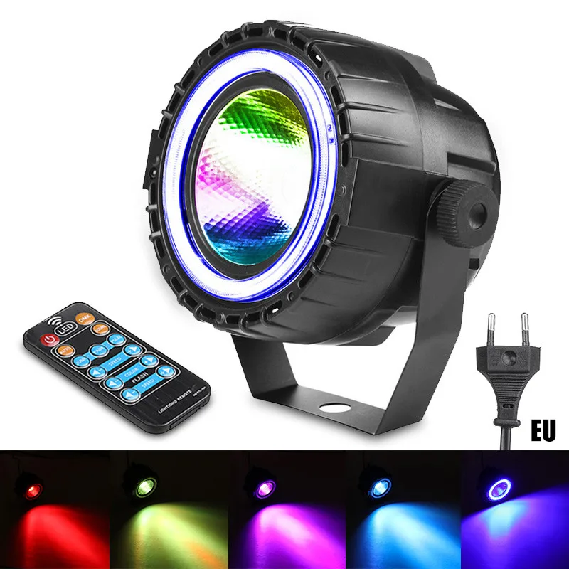 AC90-240V светодиодный свет для сцены RGB + синий кольцевой свет светодиодный DMX сценическое Освещение DJ Уличные светодиодные DMX стандартные