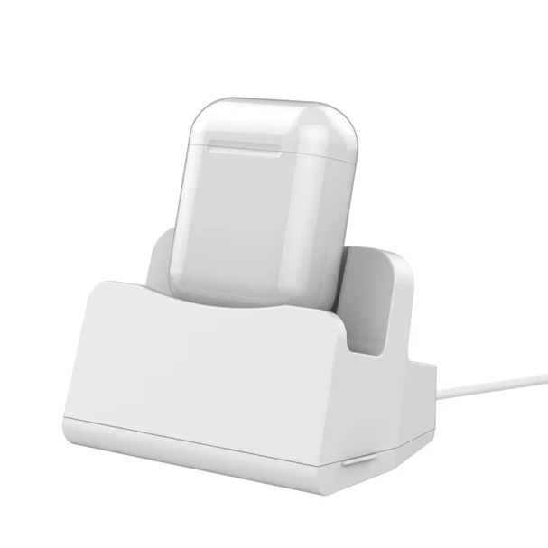 

For Airpods stand desk Charger Dock station Tablet mobile support phone holder table for iPhone 567 i7 i10 TWS charger station