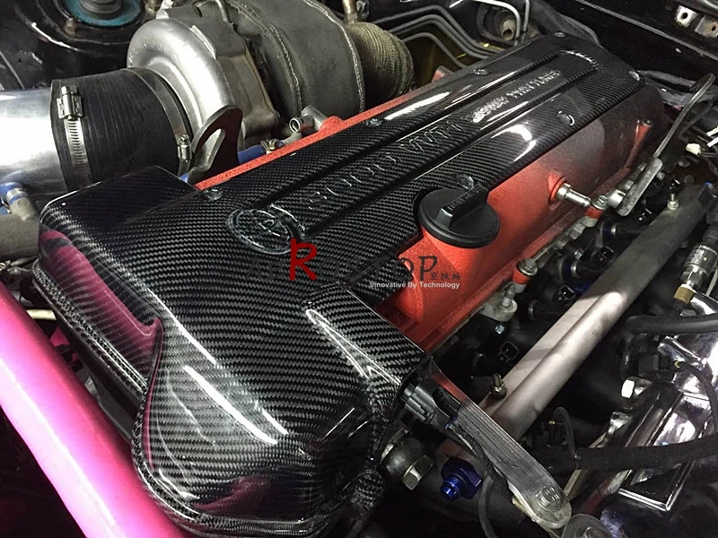 

SUPRA JZA80 MKIV SPARK PLUG COVER (2JZ VVTI) CARBON FIBER