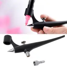 Портативный Аэрограф пистолет распылитель комплект для 2,0 маркерная ручка дизайн ногтей Краска Рисование моделирование