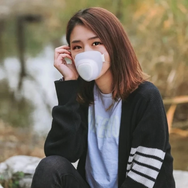 

Electric Anti Fog Mask Electronic Masks Haze Pm2.5 Smart Activated Charcoal Ventilation Breathable Ladies Formaldehyde Dust