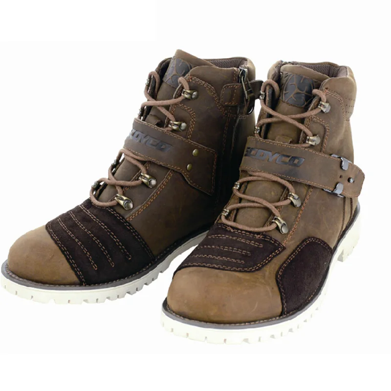 Buy SCOYCO MBT006 Motorcycle Touring Boots Vintage