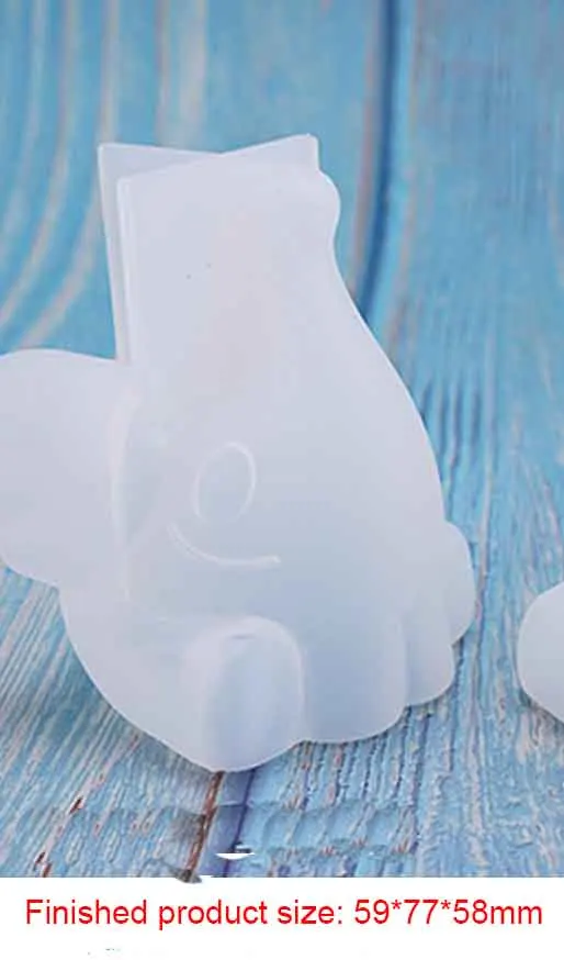 1 шт. милый слон и тыква Смола декоративное ремесло DIY цветочный горшок основа формы для эпоксидной смолы для ювелирных изделий