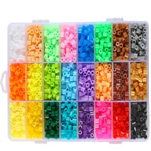 4800PSC/мешок 5 мм EVA бисер Pegboard Hama горох бусинами головоломки DIY образования точат игрушка в подарок для малыша детская